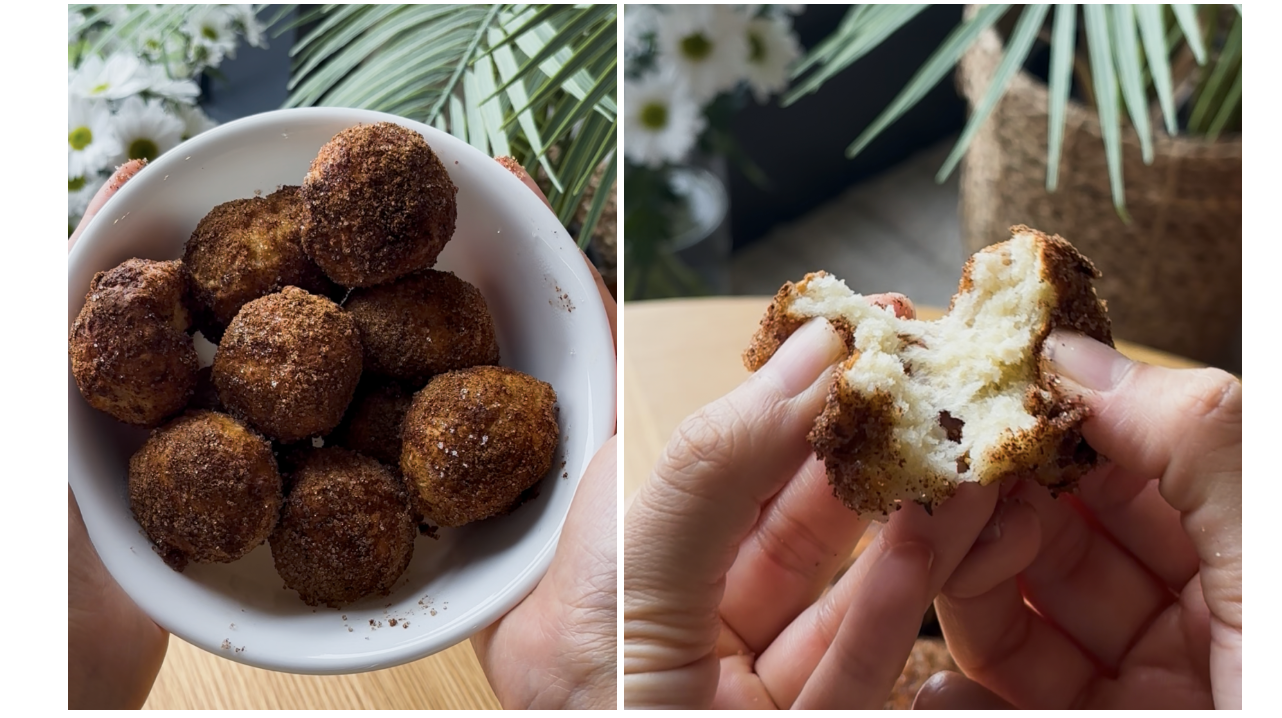 Cinnamon Doughnut Holes